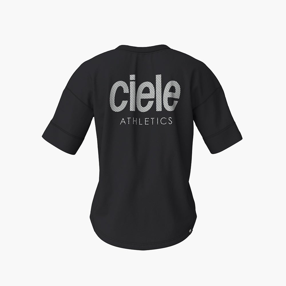 Ciele W WNSBTShirt - Athletics Stripes Whitaker - Macs Outdoor Co