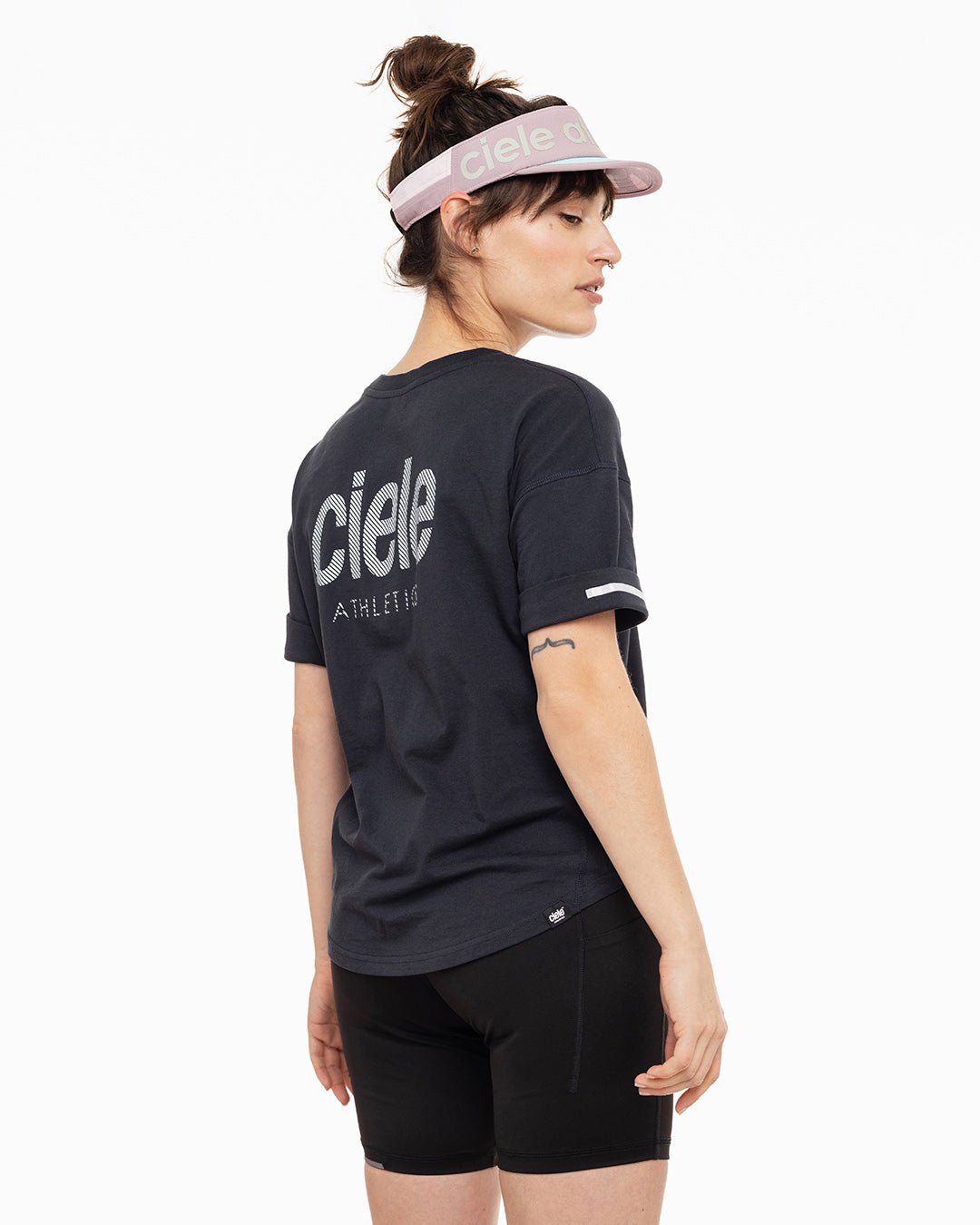 Ciele W WNSBTShirt - Athletics Stripes Whitaker - Macs Outdoor Co