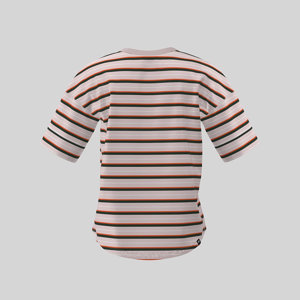 Ciele W WNSBTShirt - Decade Stripe Khan - Macs Outdoor Co