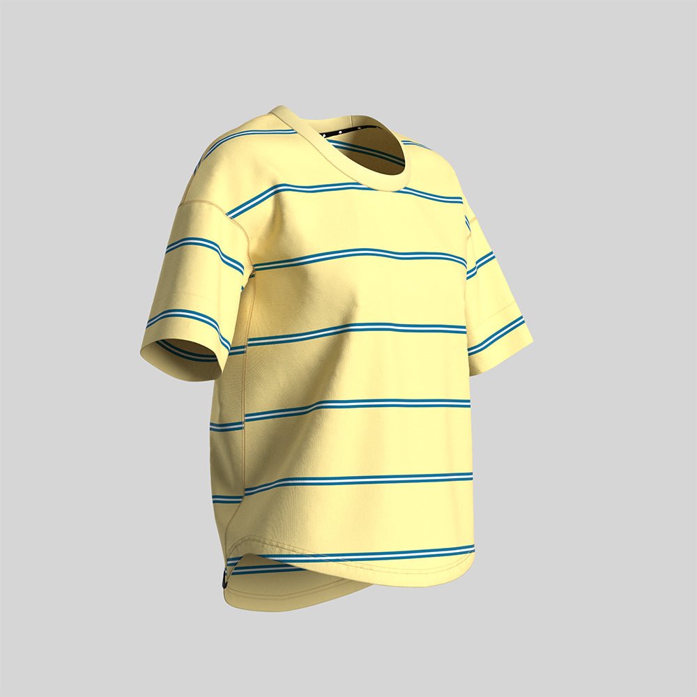 Ciele W WNSBTShirt - Millenium Strip Citrus - Macs Outdoor Co